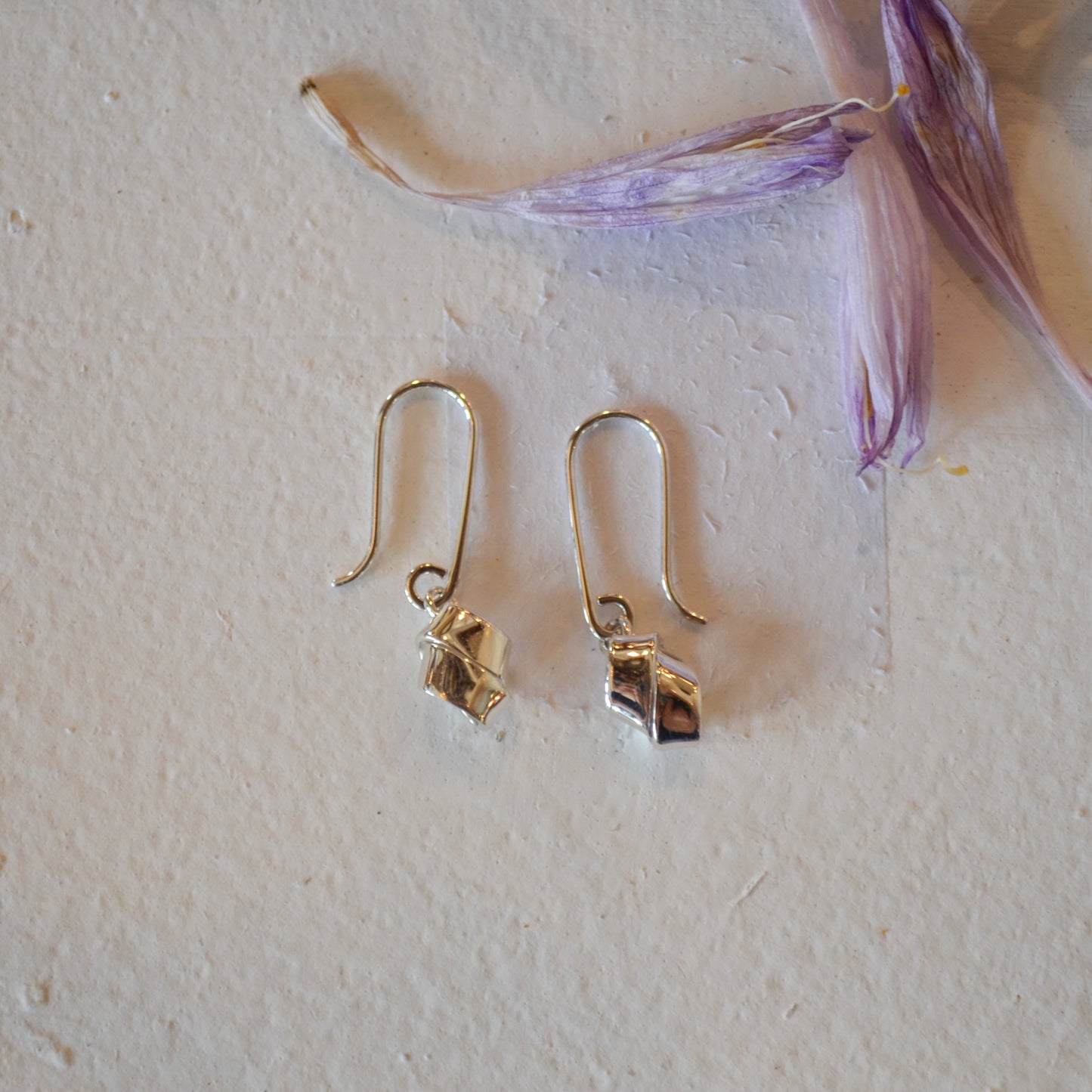 SS Love Knot Dangle Earring EA48012