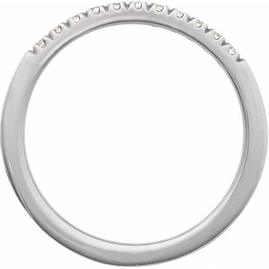 SS Stackable LAB Diamond Ring 689237