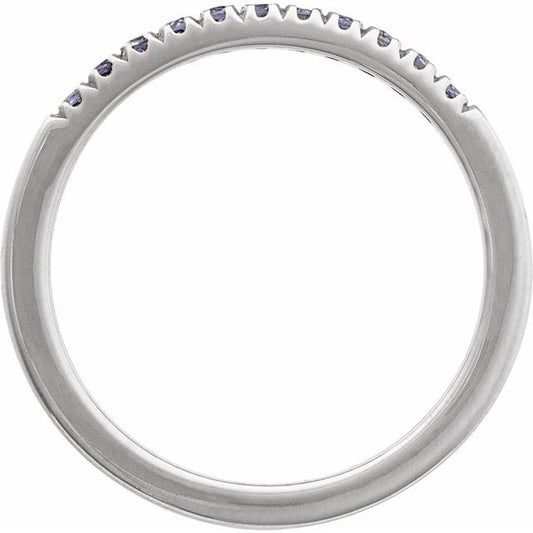SS Stackable LAB Alexandrite Ring 689237