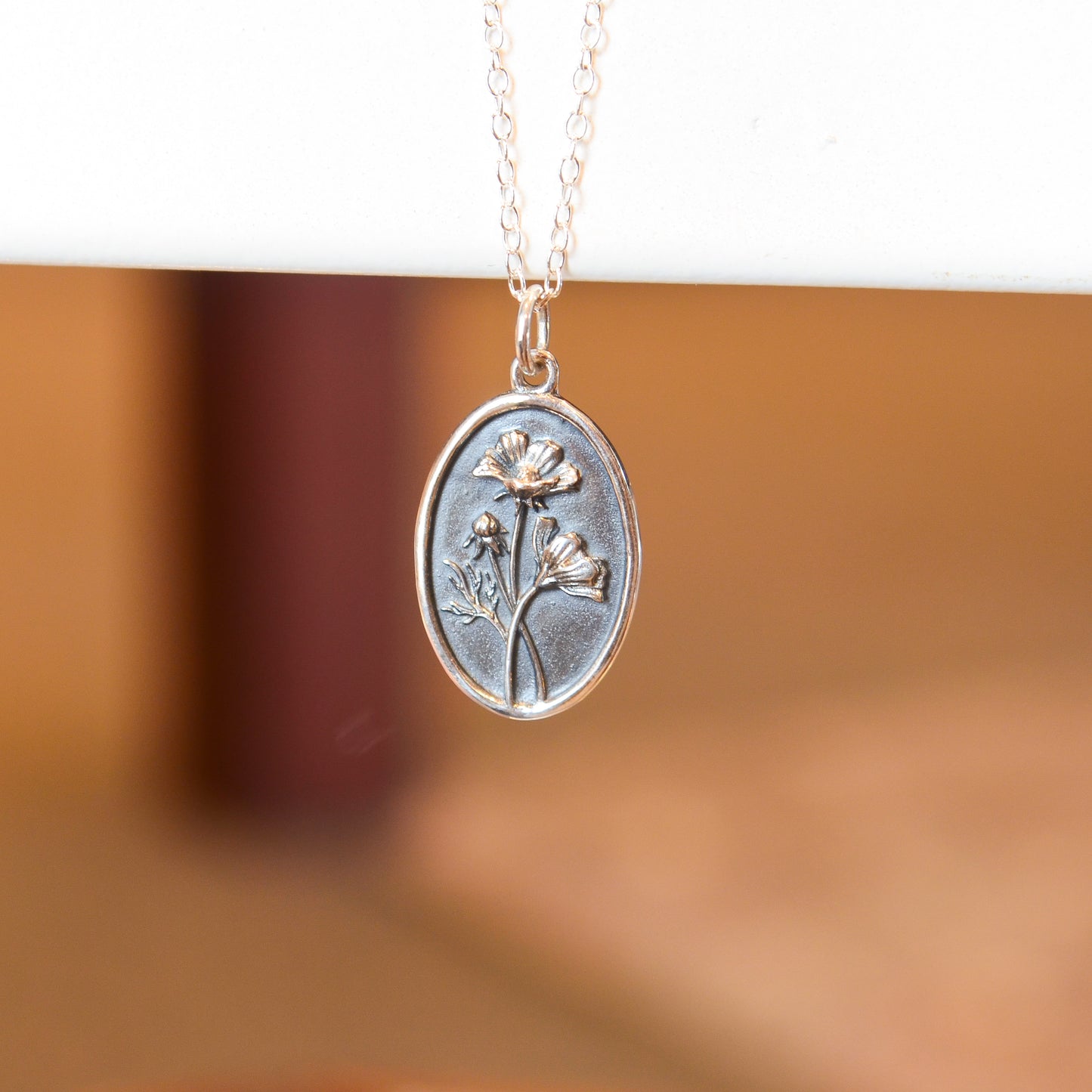 SS Cosmo Flower Necklace 65906118 - 18.5"