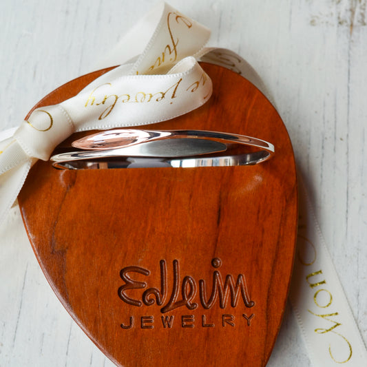 SS/RG Willow Swing Bracelet BR89142-LM