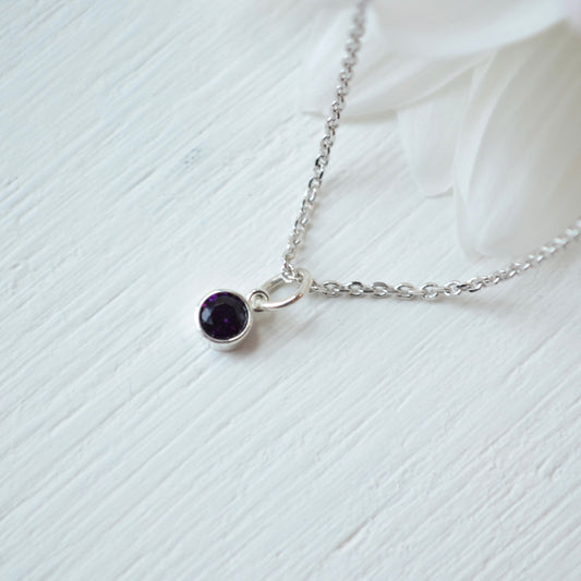 SS Imitation Amethyst Charm 86179