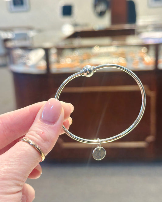 SS Plain Bead Bracelet SB5405-70