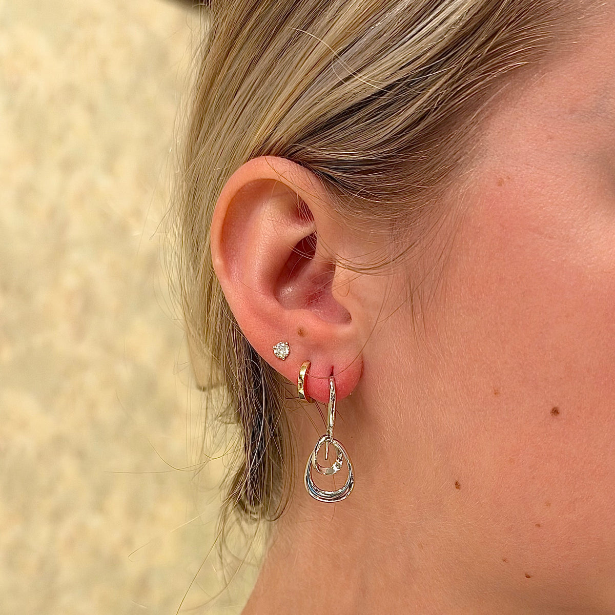 SS Bell Drop Earring PE20-8609/H