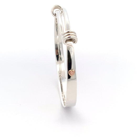 SS Signature w/ 1 Heart BR16712A-LM