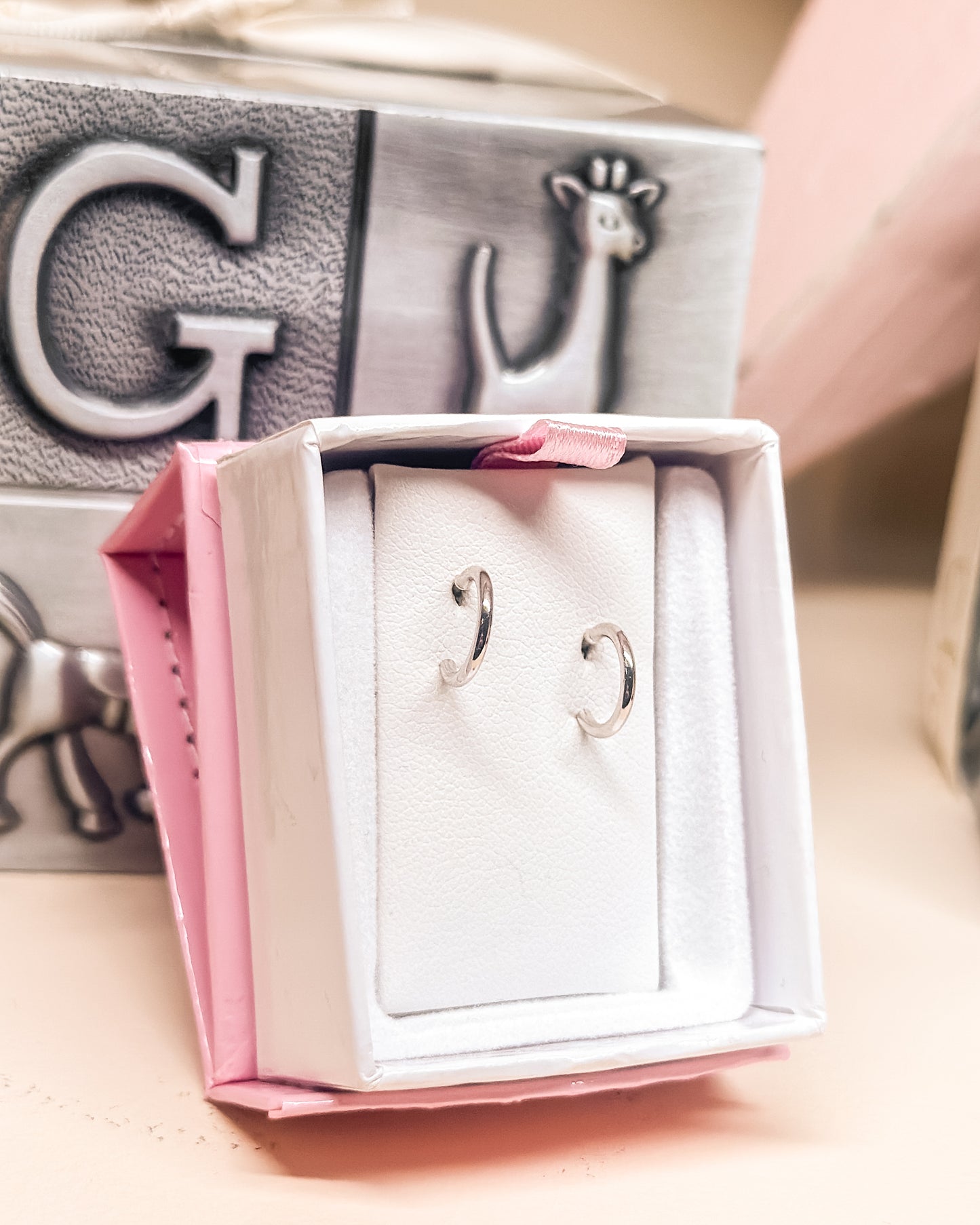 SS 3/4 Hoop Earring ES213