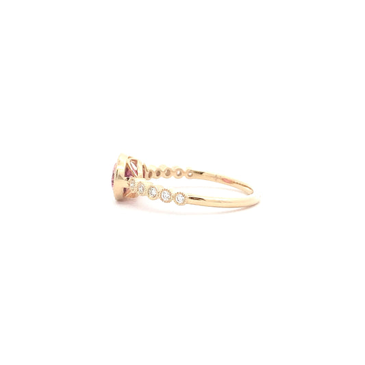 14kY 1.21ct PT .12cttw Diamond Ring TRQ7455NPT-6.5