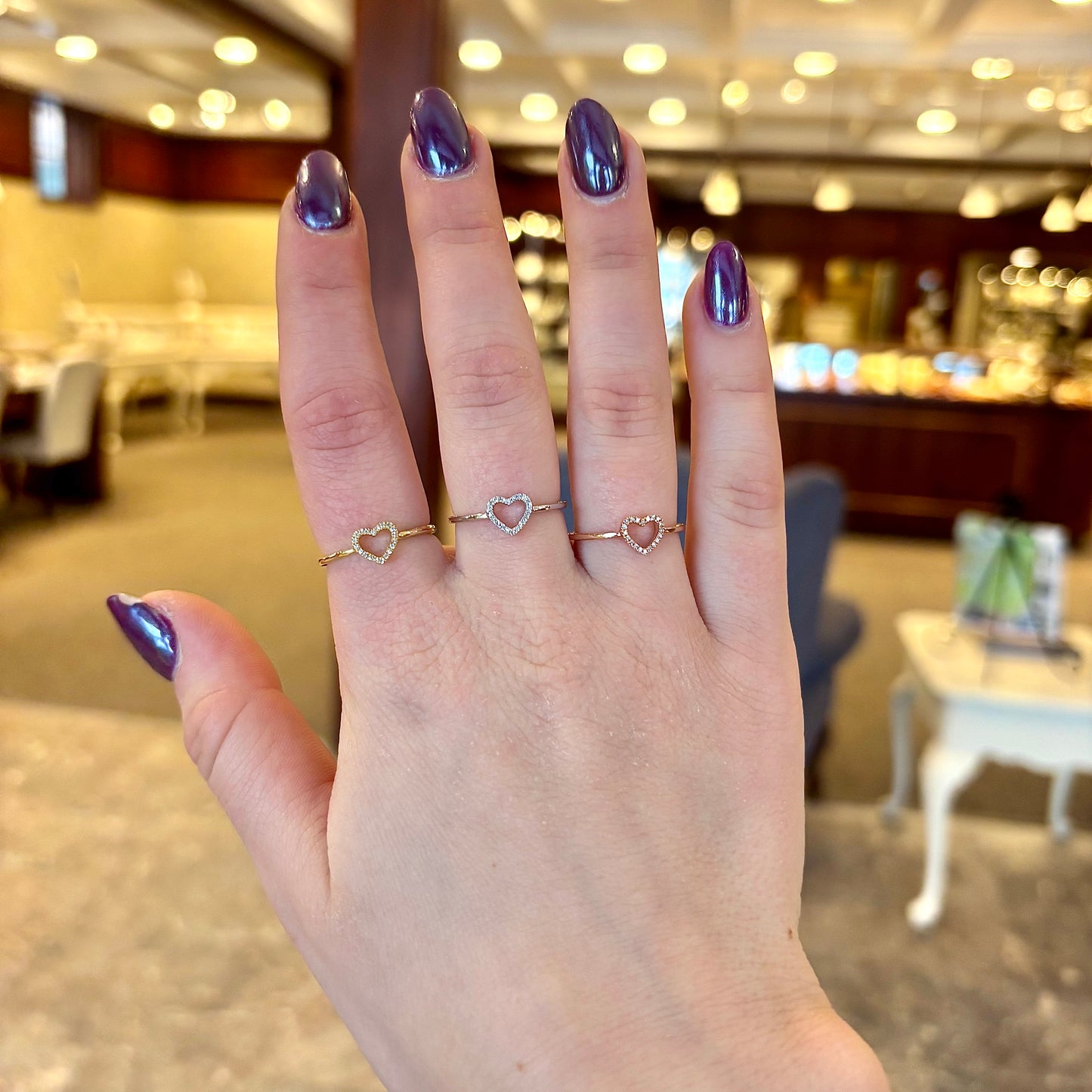 14kR .04ct Diamond Heart Ring SC22005660-7