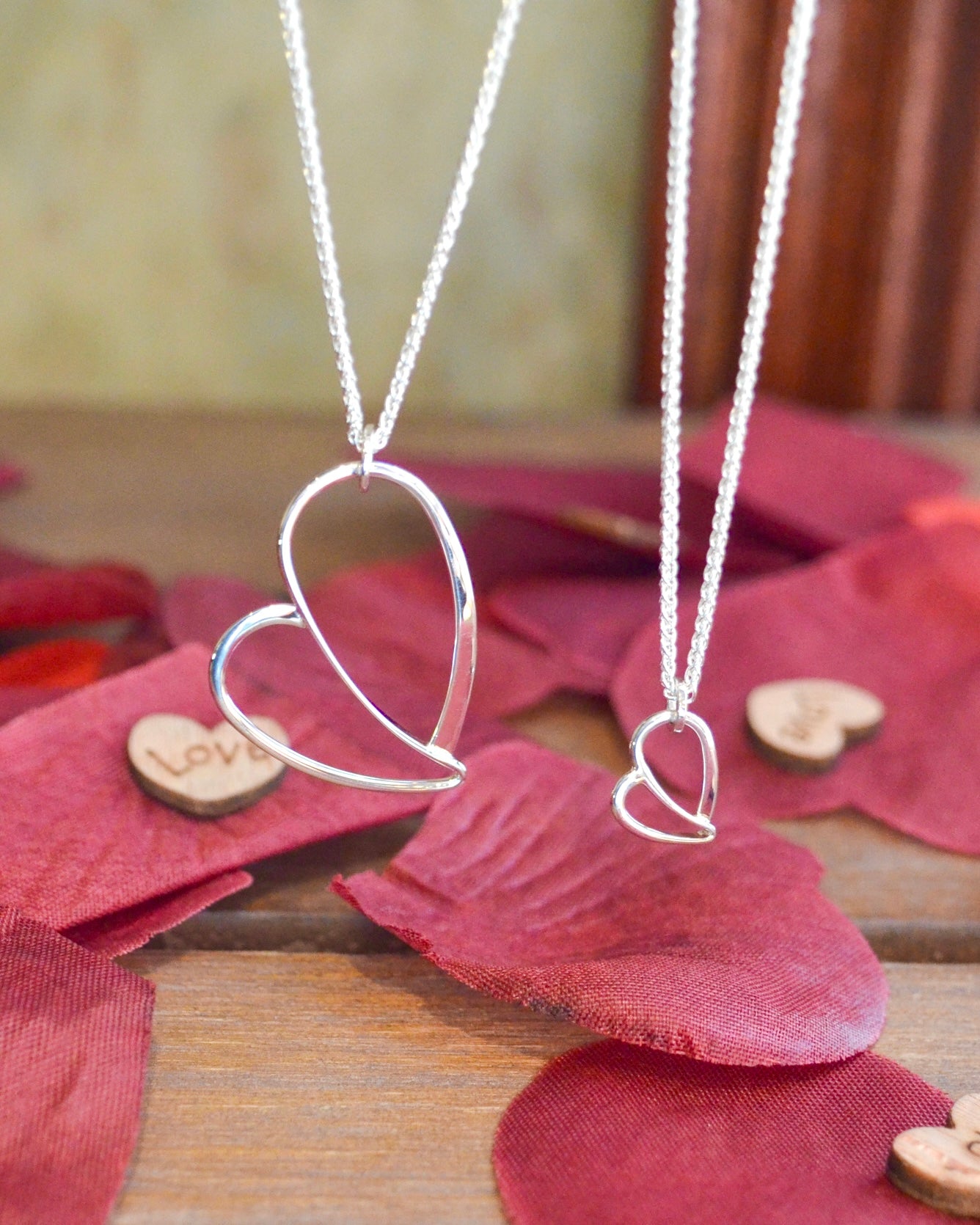 SS Love You More Necklace PE21412-18