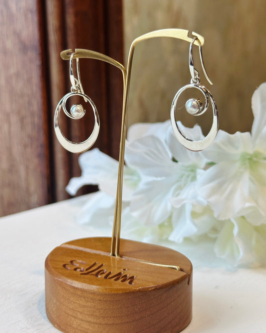 SS Sophia w/Pearl Earring EA71612P