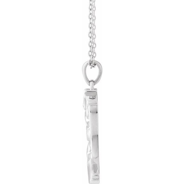 SS Western Boot Necklace 88465