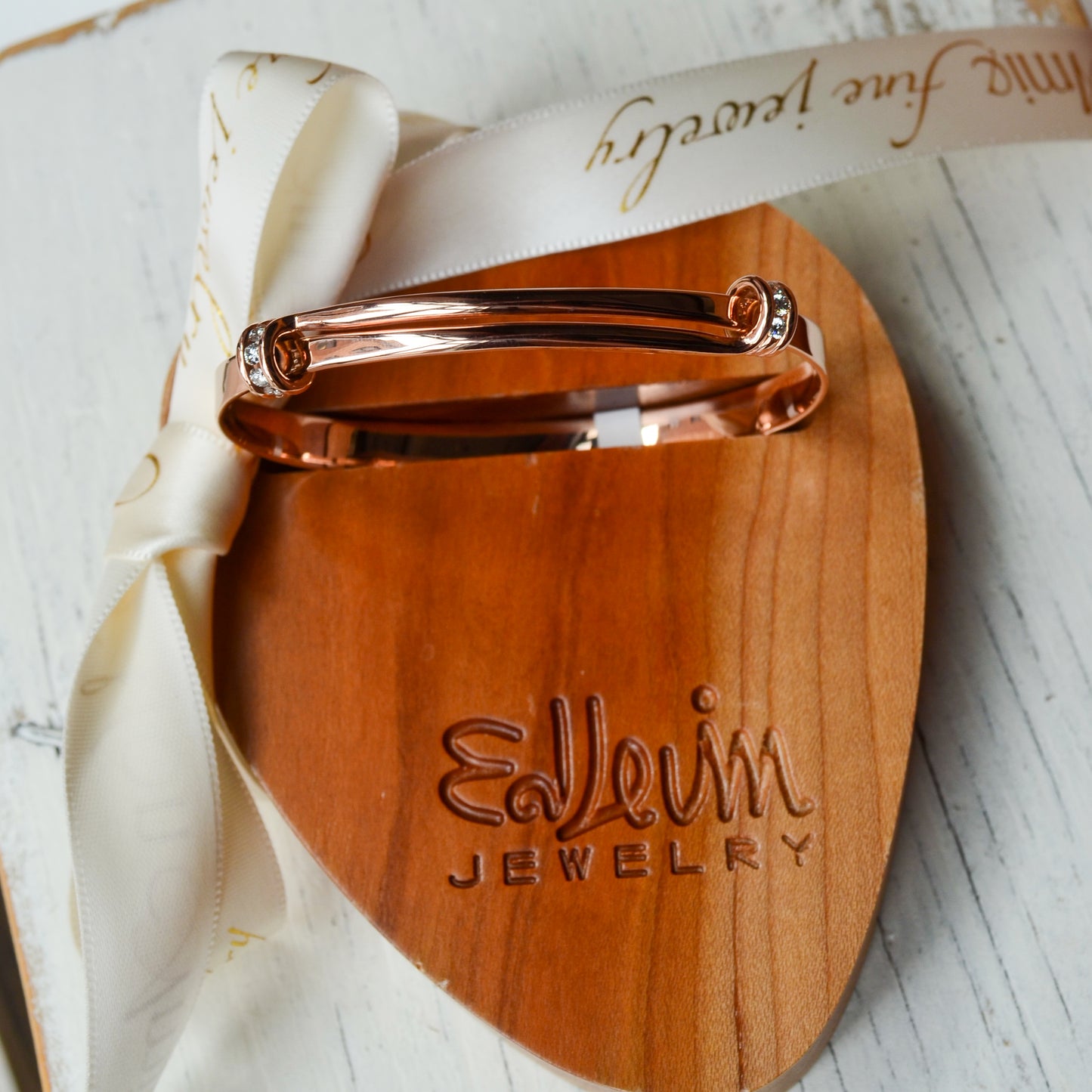 14kR .25cttw Sparkle Wrap Bracelet BR16222D-LM