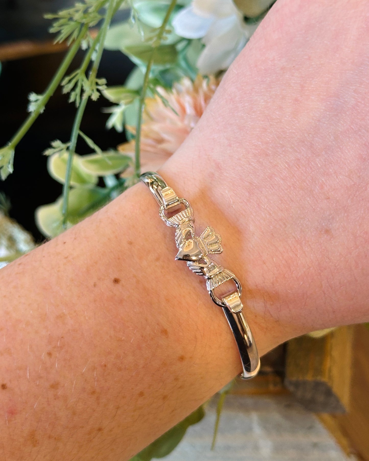 SS Claddagh Clasp SB5448