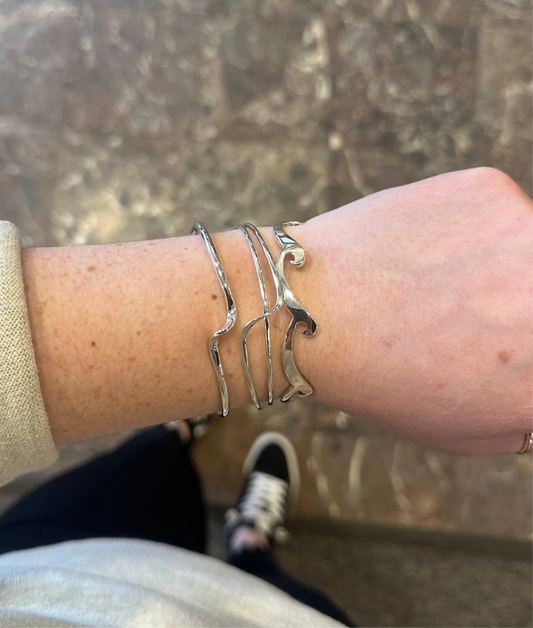 SS Light Wave Bracelet NB32053