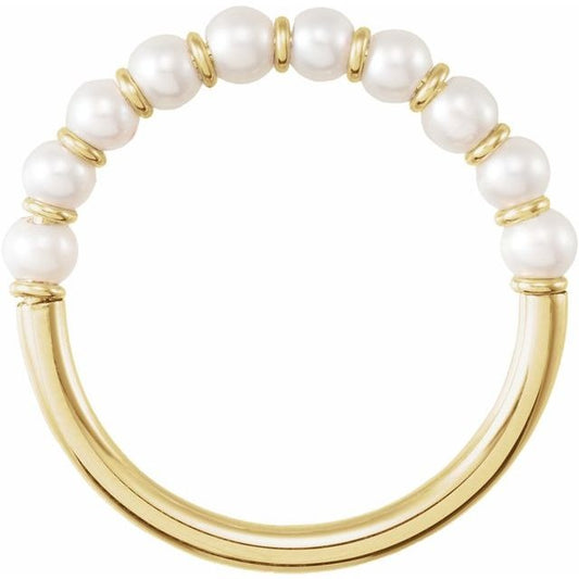 14kY 3mm Cultured FWP Ring 688757-7