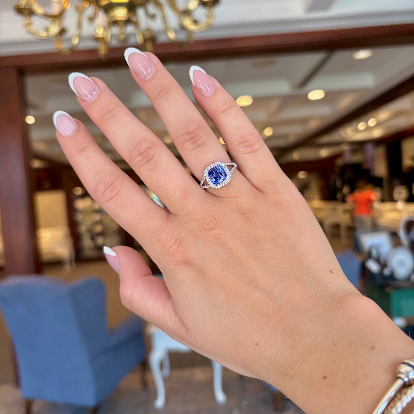 14kW 2.36ct Tanzanite .33cttw Diamond Ring TR196874CTN - 6.5