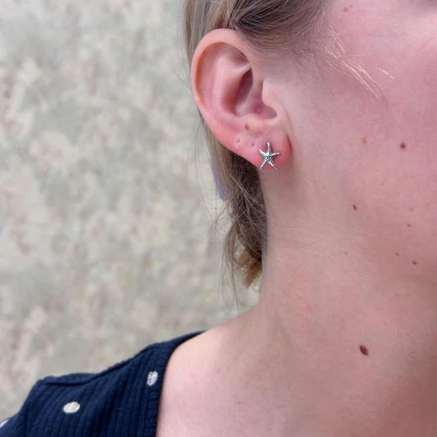 SS Starfish Stud Earring SEU08SK