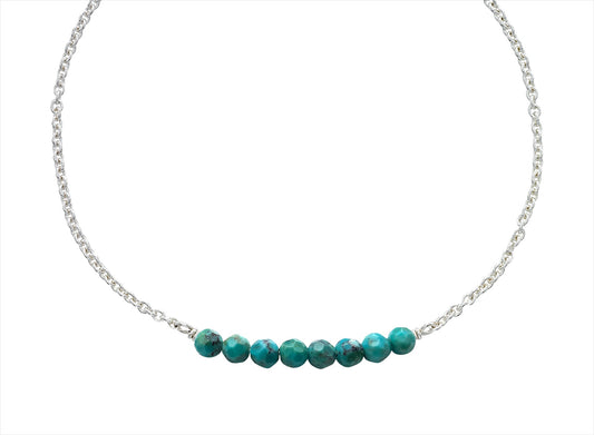 SS Gypsy Anklet w/ Turquoise AN90512T