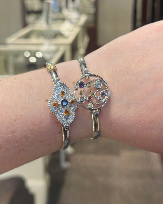 SS Clover Etruscan Clasp SB6007