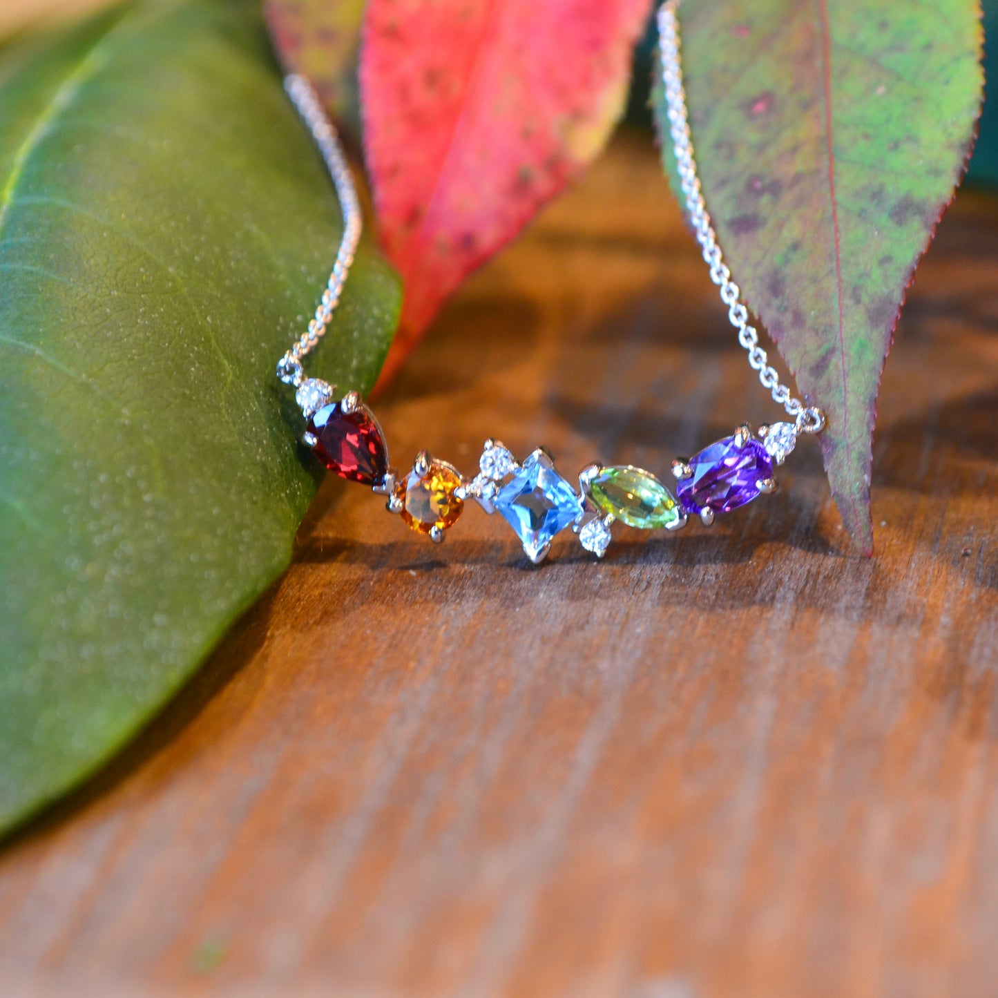 14kW 1.60cttw GT,CIT,BT,PER,AMY & .10ct Dia Neck N8431