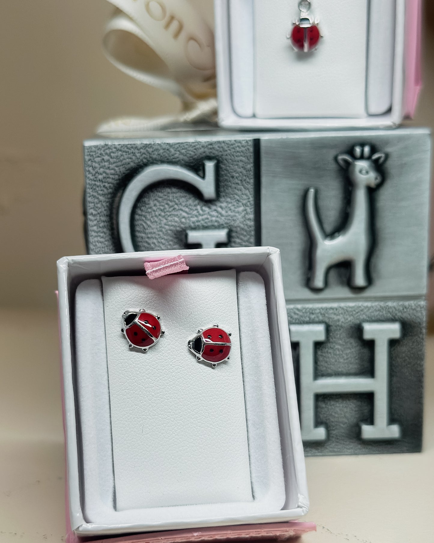 SS Ladybug Necklace P229