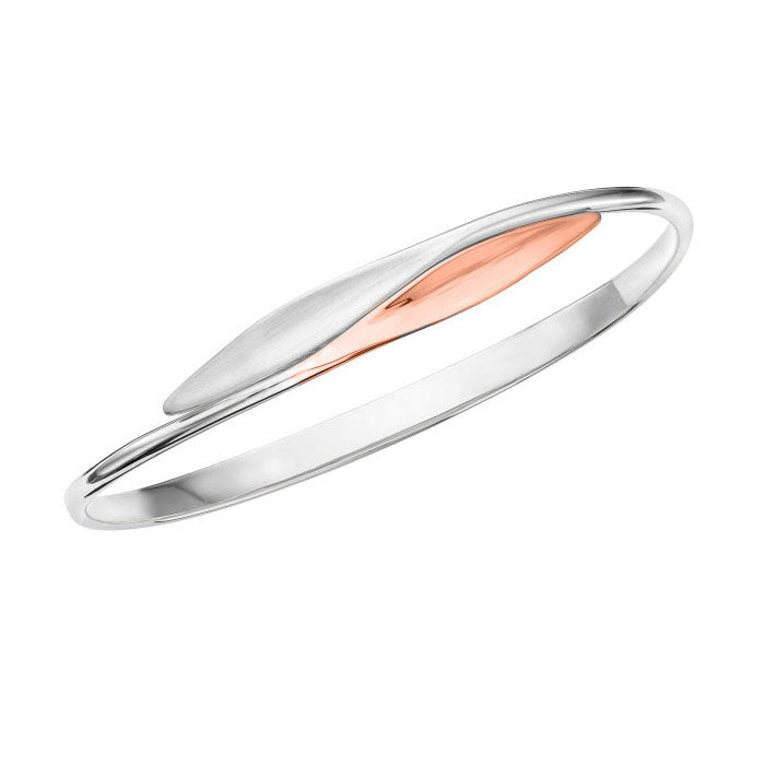SS/RG Willow Swing Bracelet BR89142-LM