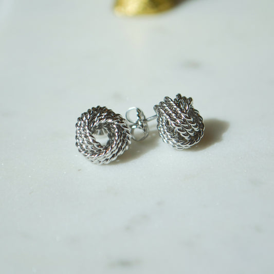 SS Twisted Love Knot Earring 62/141