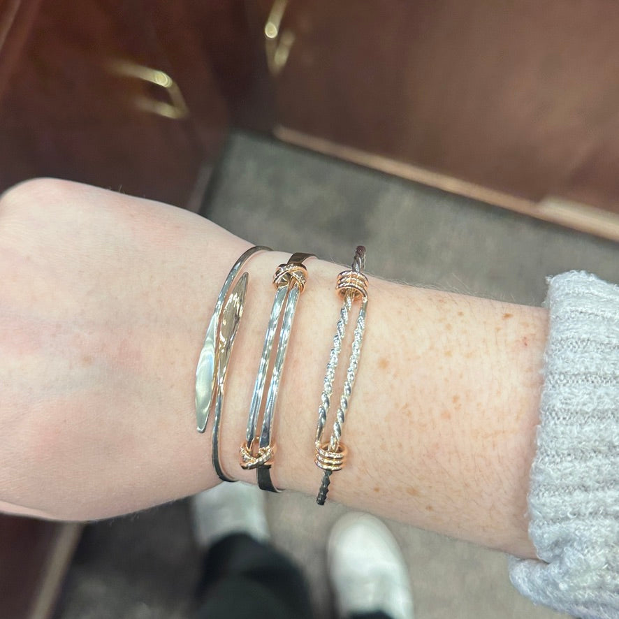 SS/RG L'Amie Bracelet BR11242-LM