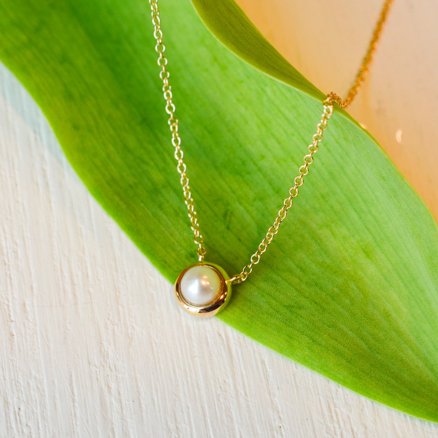 14kY Cultured Pearl Necklace SC55025176