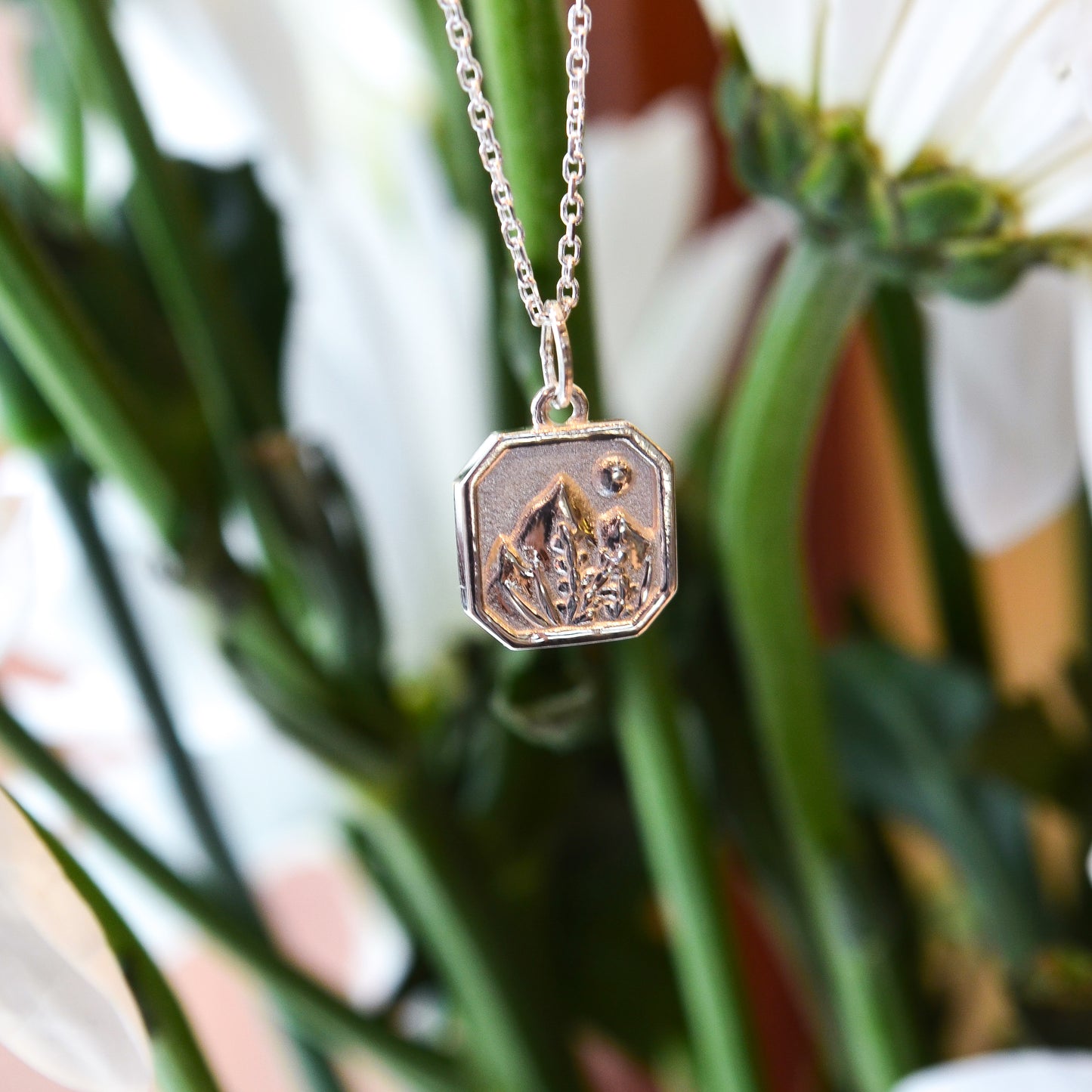 SS Mountain Necklace 88720