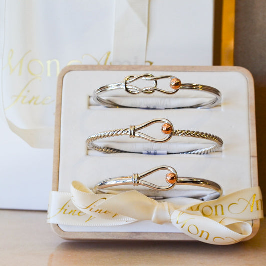 SS/RG Knot Loop & Ball NBR031-70