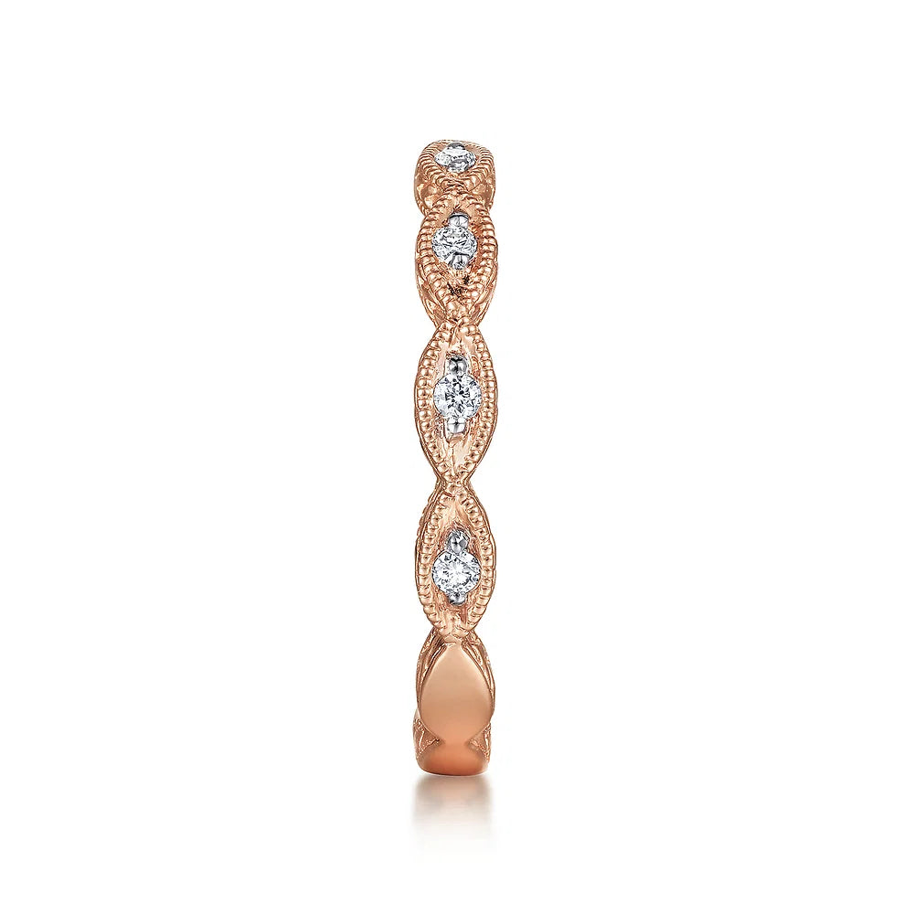14kR .11ct Diamond Ring LR4381K45JJ