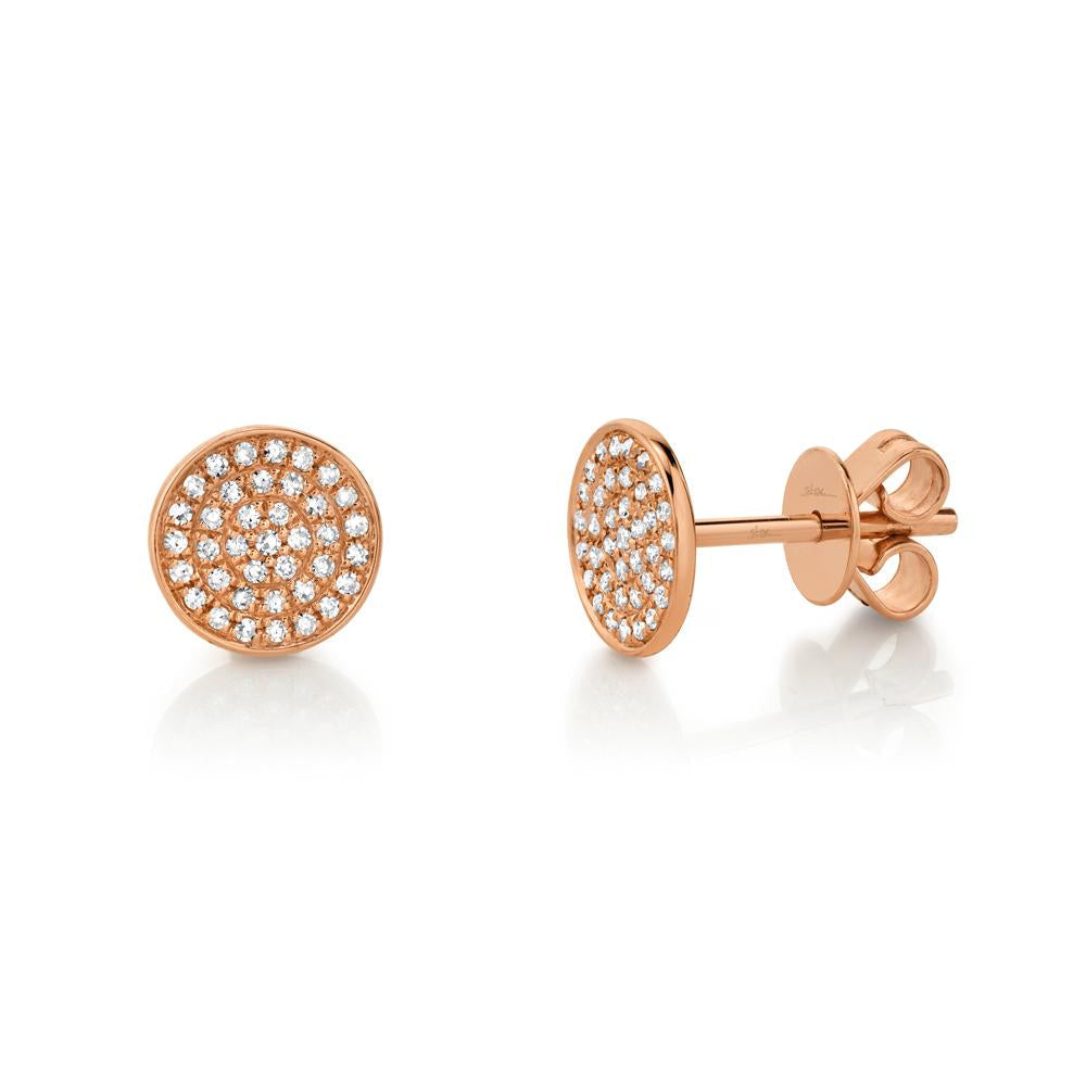 14kR .17ct Dia Pave Stud SC55002271
