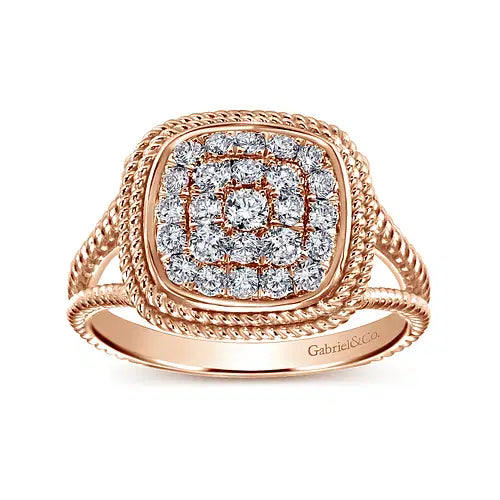 14kR .50ct Dia Cluster Ring LR6254K44JJ