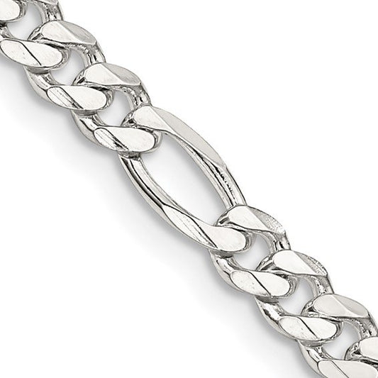 SS 4.5mm Figaro Chain QFG120-22