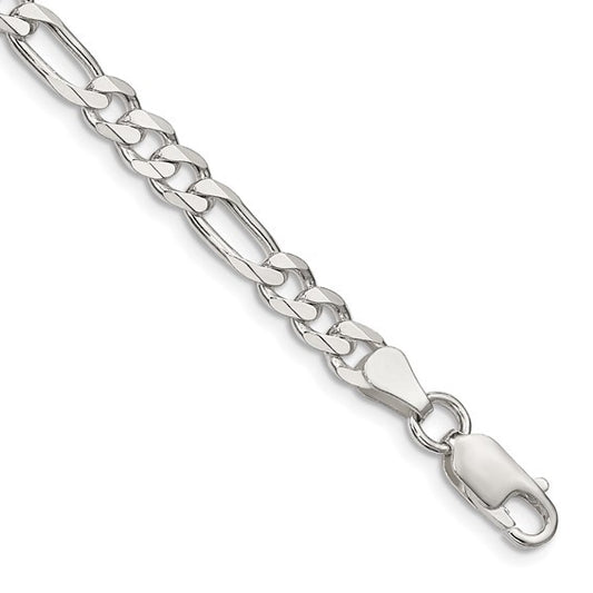 SS 5.5mm Figaro Chain Bracelet QFG150-8