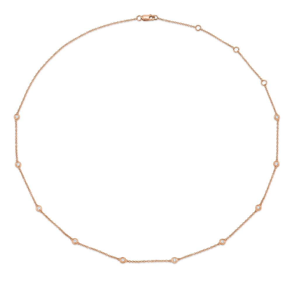 14kR .28ct DBY Necklace SC22003839 - 15-18"
