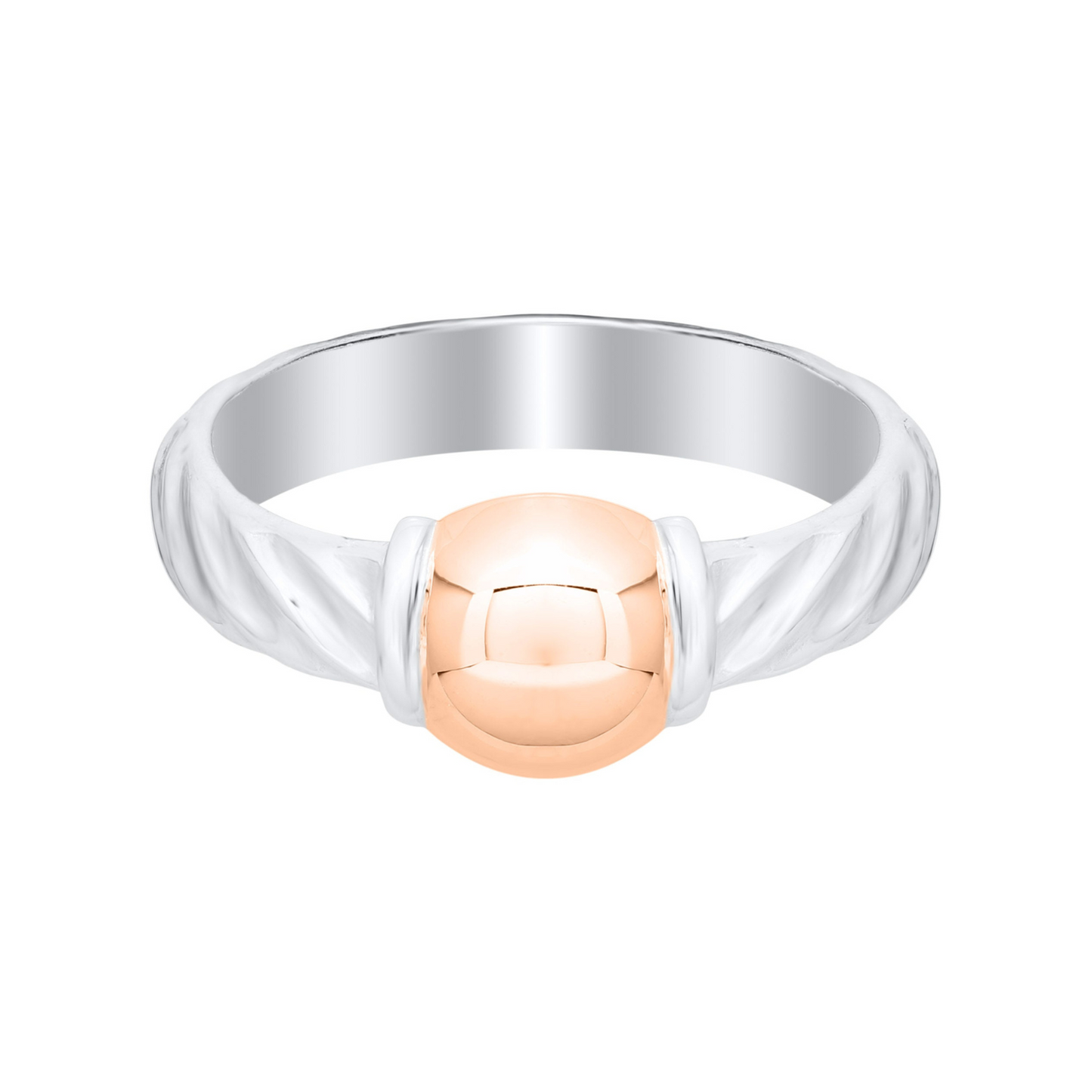 SS/RG Twist Ring RF5501-7
