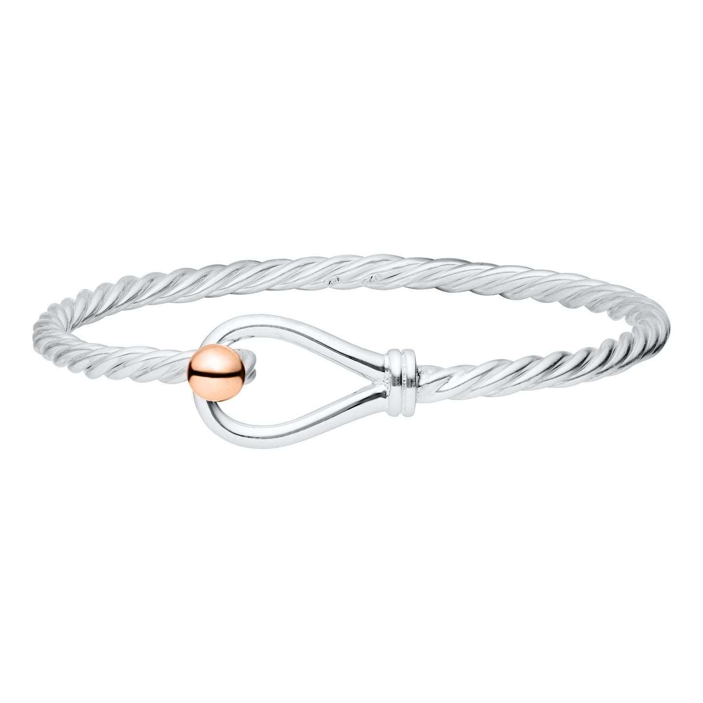 SS/RG Twist Loop & Ball NBR033-70
