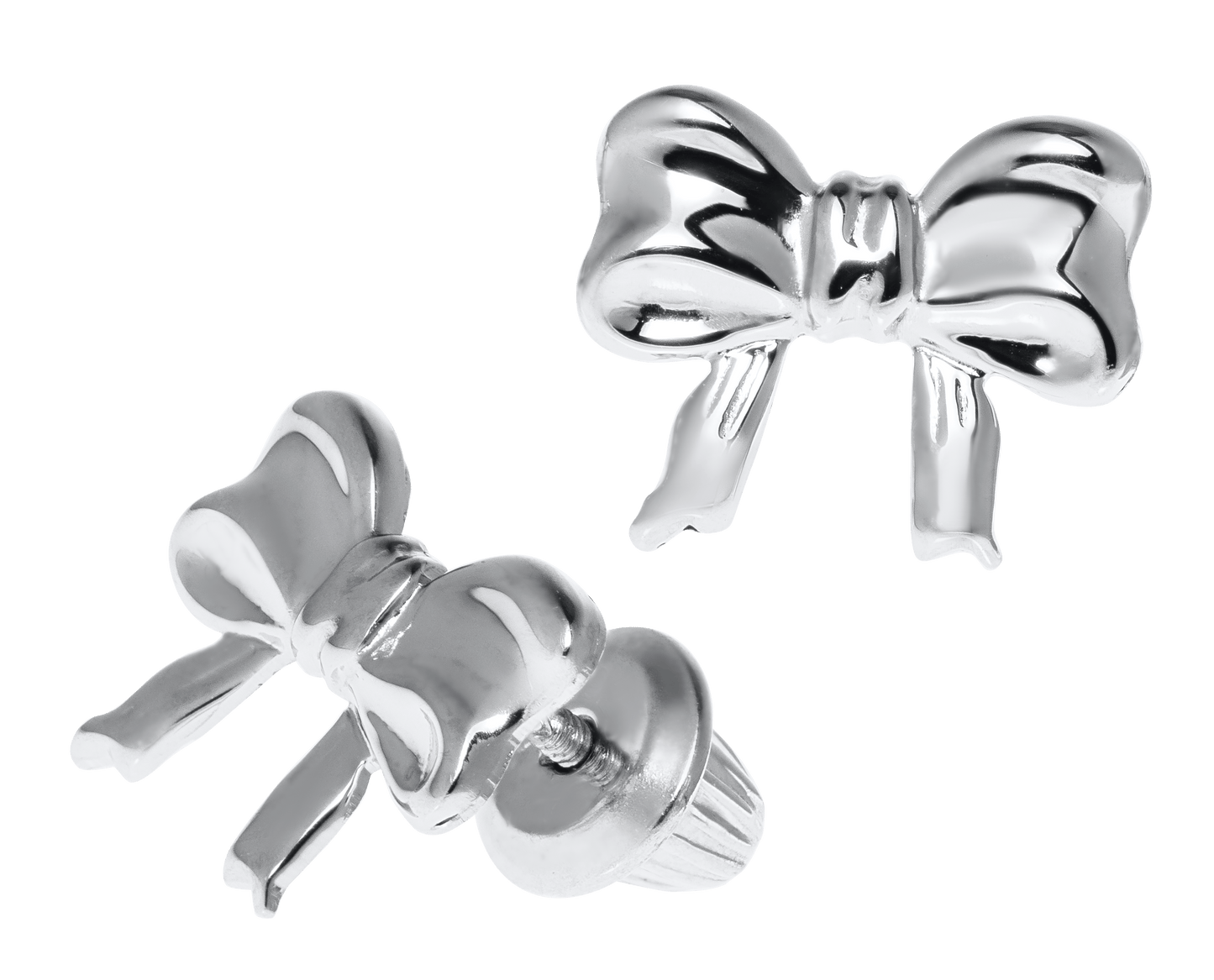 SS Bow Knot Earring ES226