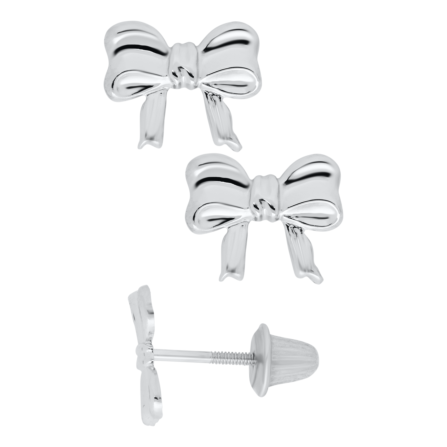 SS Bow Knot Earring ES226