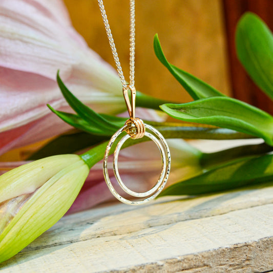 SS/YG Harmony Pendant PE79742-18