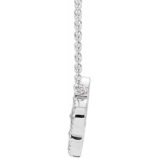 SS Vintage-Inspired Clover Necklace 87107