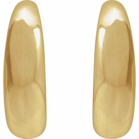 14kY 4.3x14.4mm Taper Hoops 689324