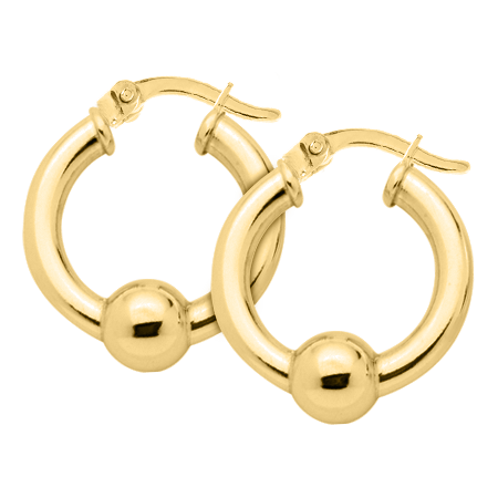 14kY 20mm Hoop KE5405