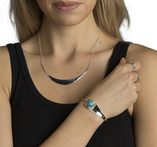 SS Glimmer Necklace NE58312-18