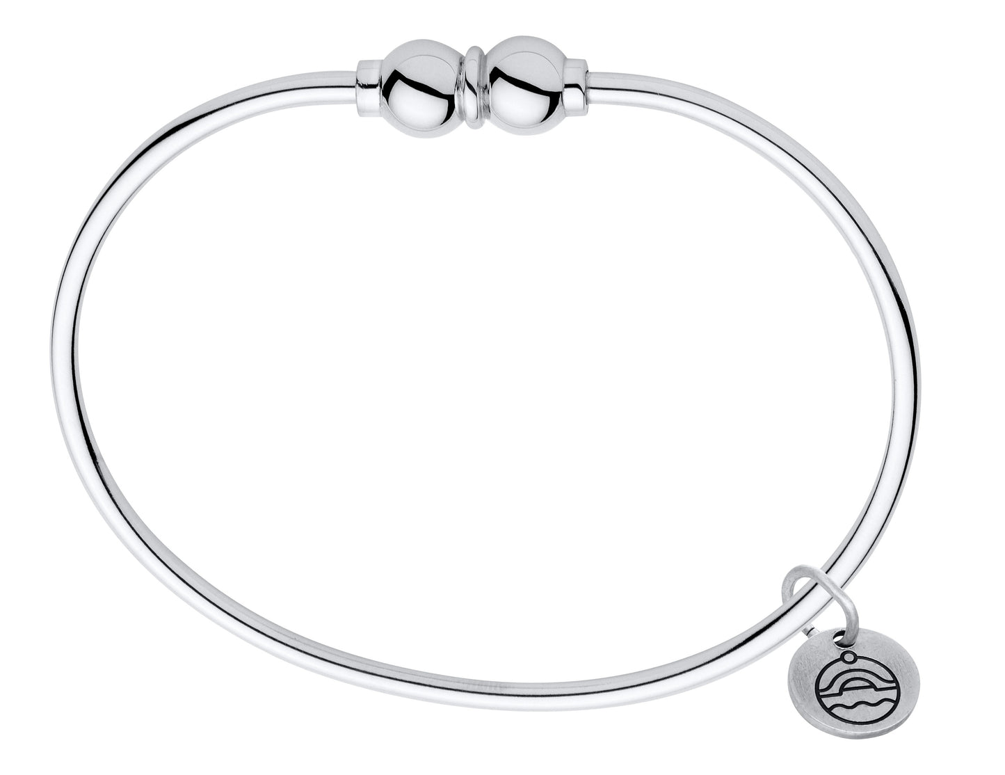 SS 2 Bead Bracelet SB5411-70