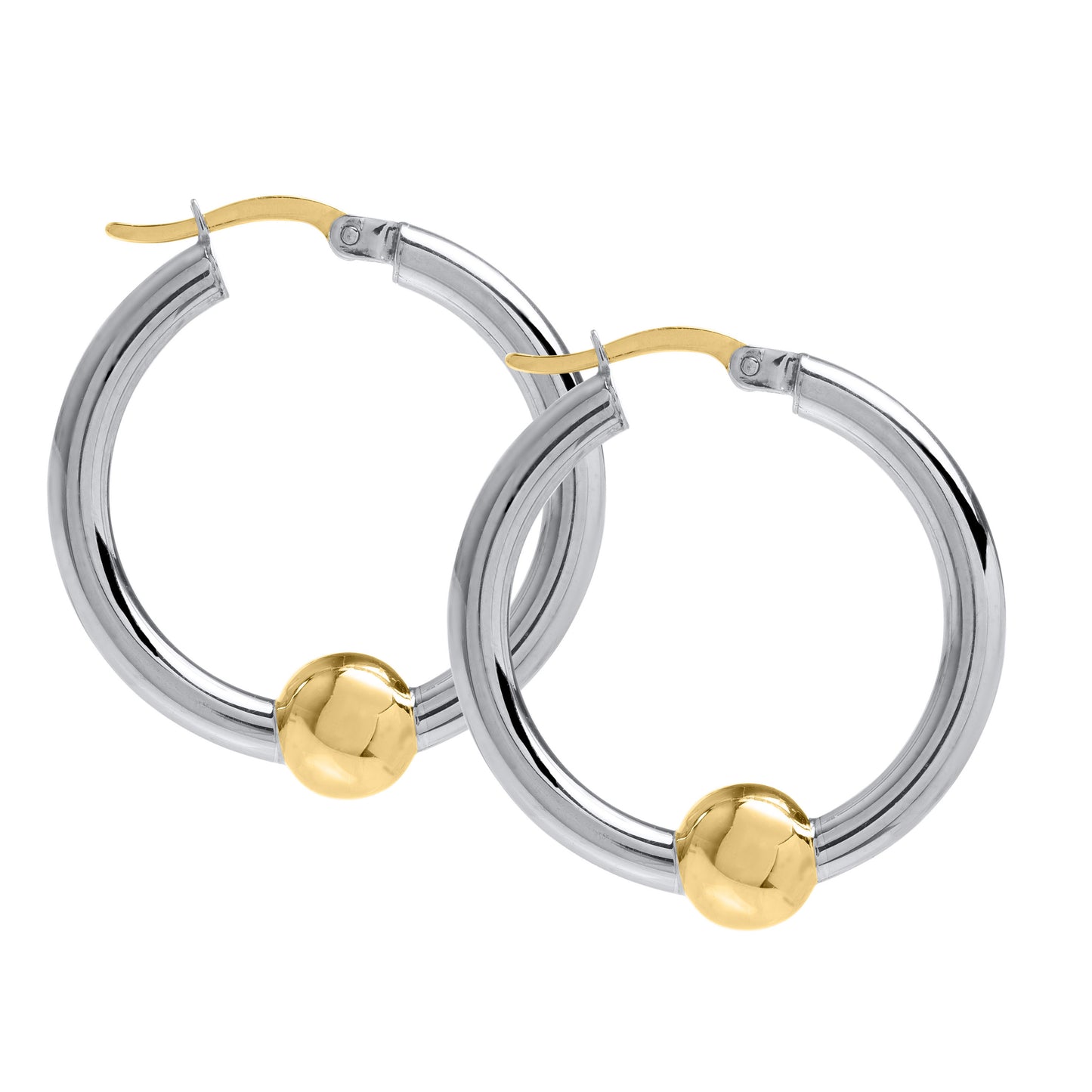 SS/YG 26mm Hoop ZE5405-J