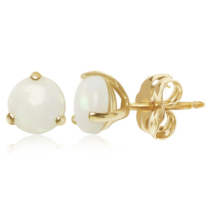 14kY 6mm Opal Stud 01/814-10BB