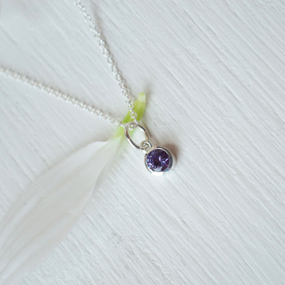 SS Imitation Alexandrite Charm 86179